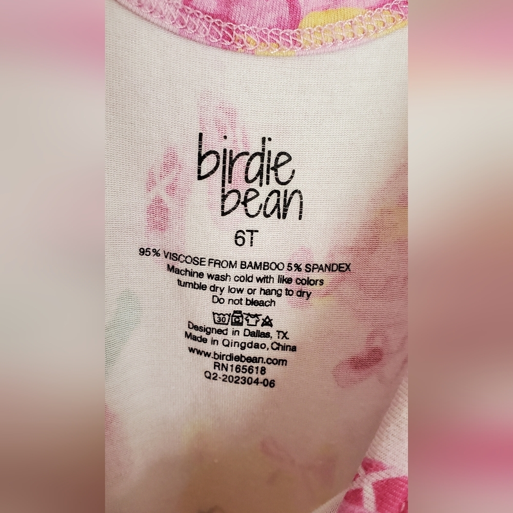 Birdie Bean Bamboo Girls Dress Lot Size 5/6T - Picture 5 of 13